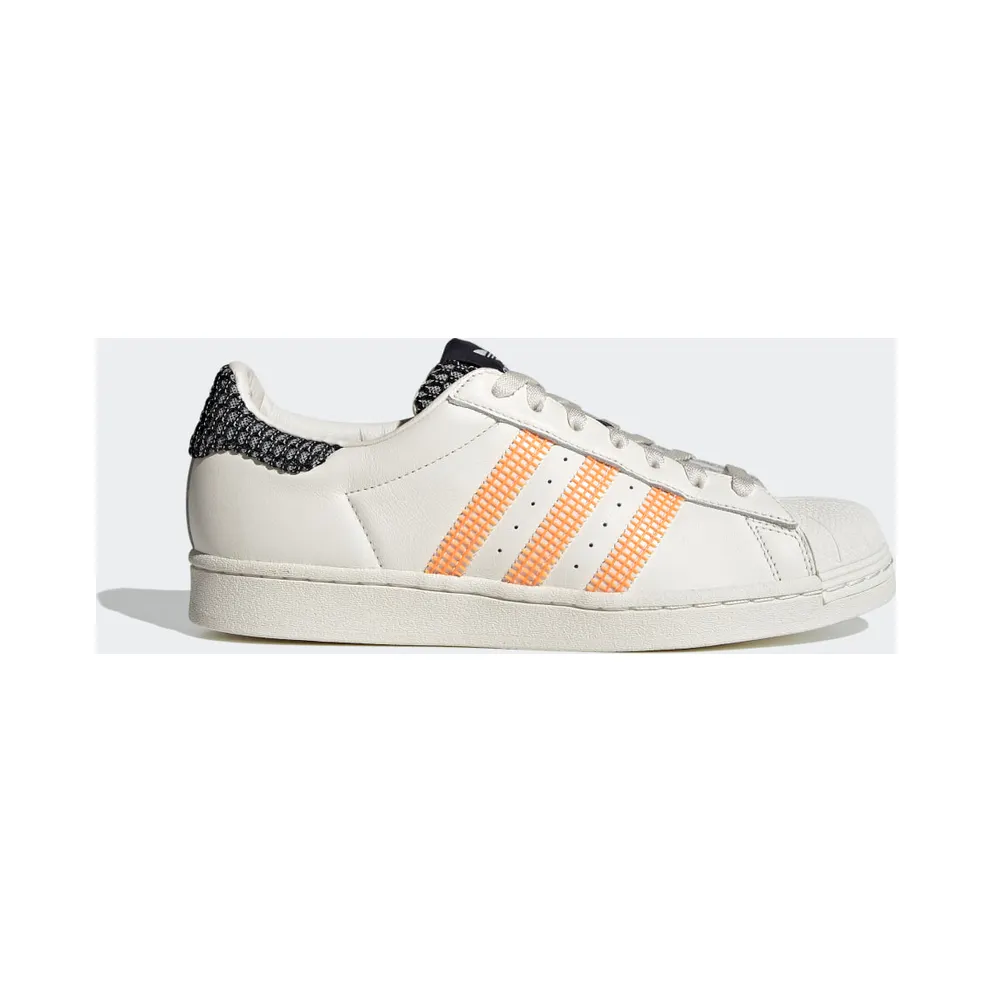 adidas SUPERSTAR Cloud White / Off White / Orange Rush (GZ4376)