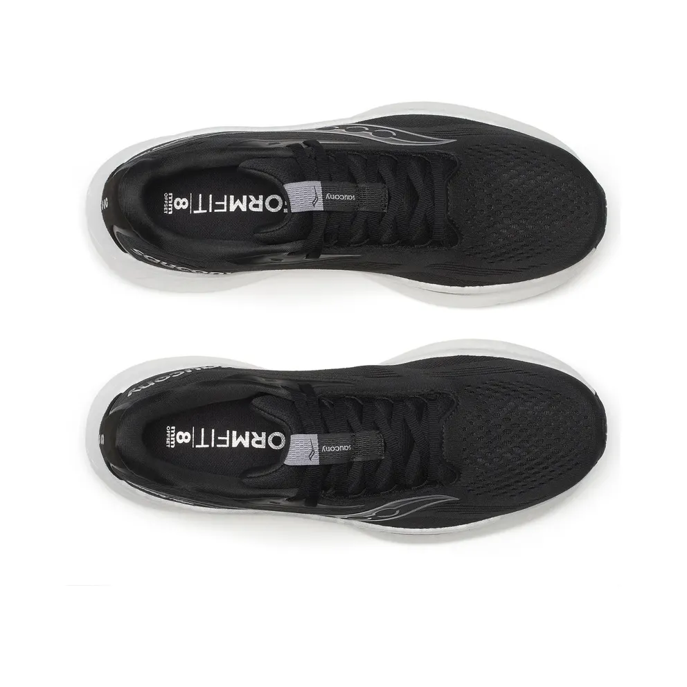 SAUCONY Ride 18 “Black / White” (S21000-100)