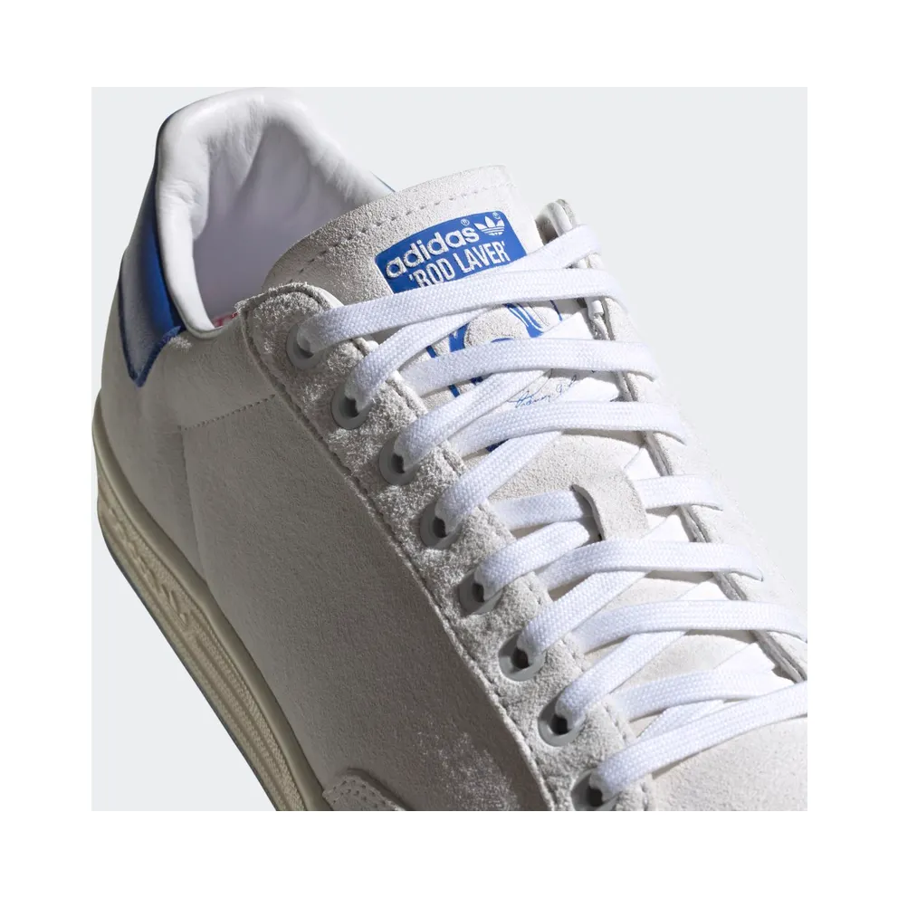adidas Rod Laver Cloud White / Blue / Red (FX5608)