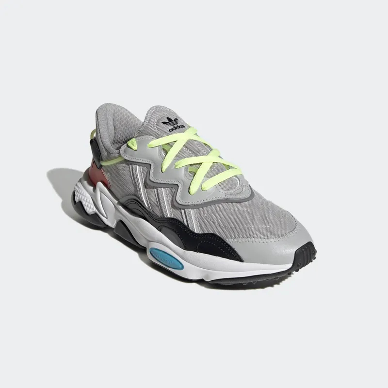 adidas OZWEEGO Grey Two / Core Black / Hazy Blue (FX6058)