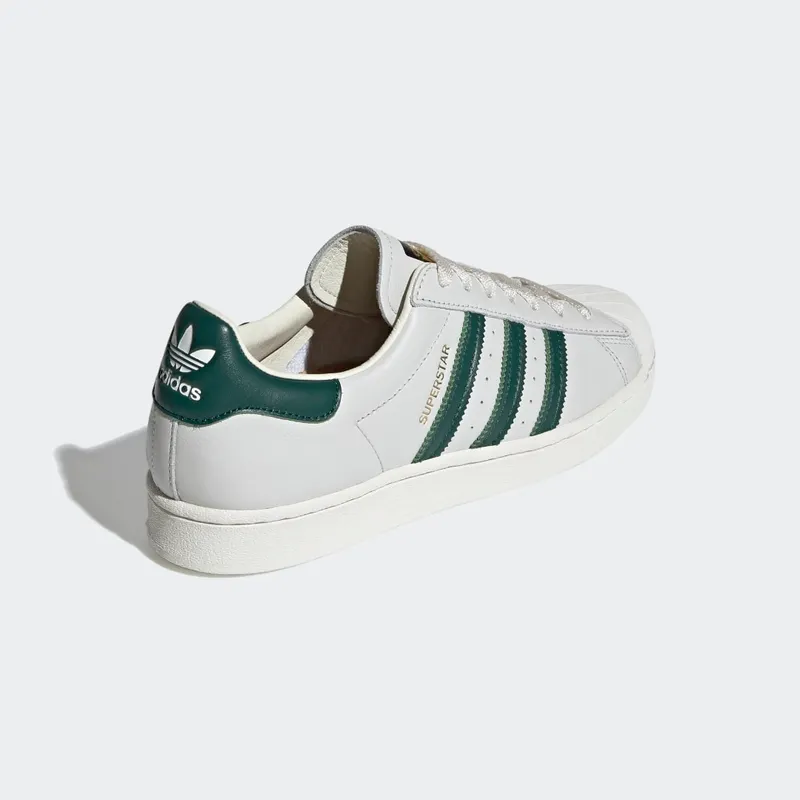 adidas Superstar Off White / Collegiate Green / Off White (H68186)