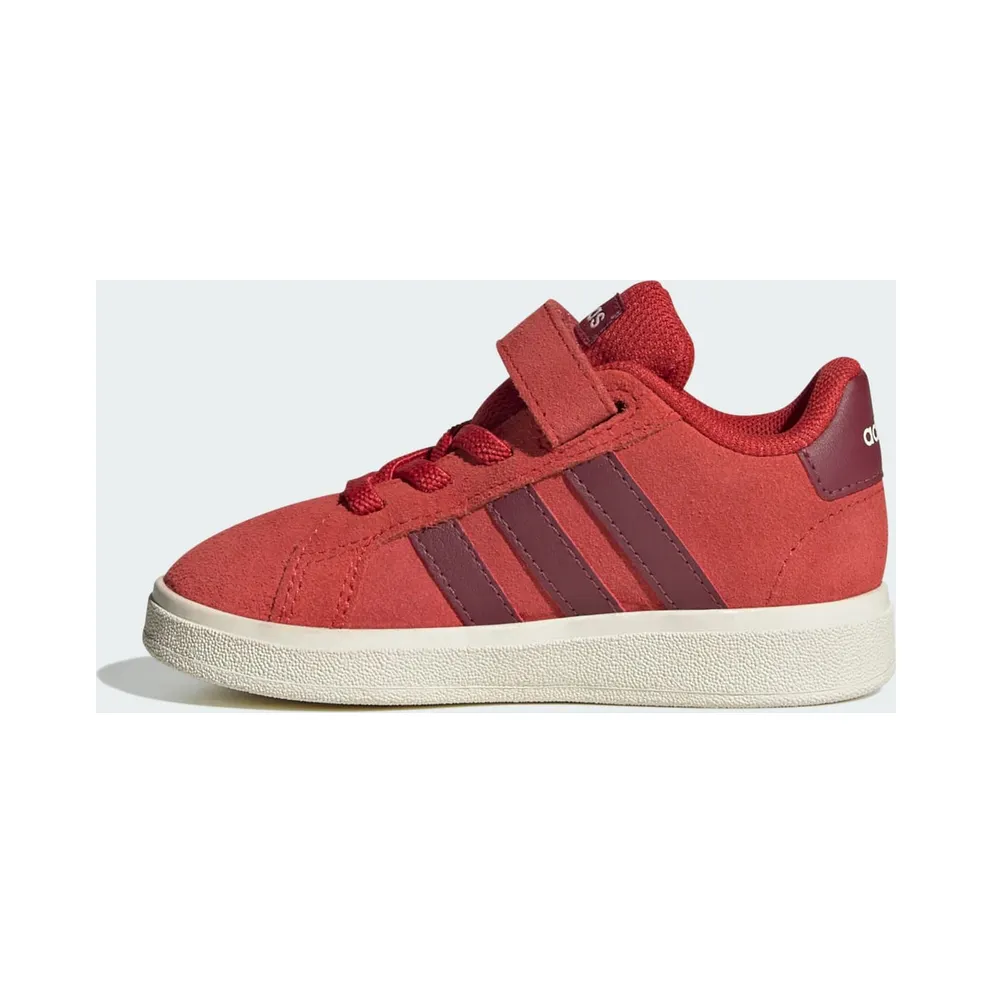 Adidas Grand Court 2.0 Kids Collegiate Red / Collegiate Burgundy / Off White (JR0777)