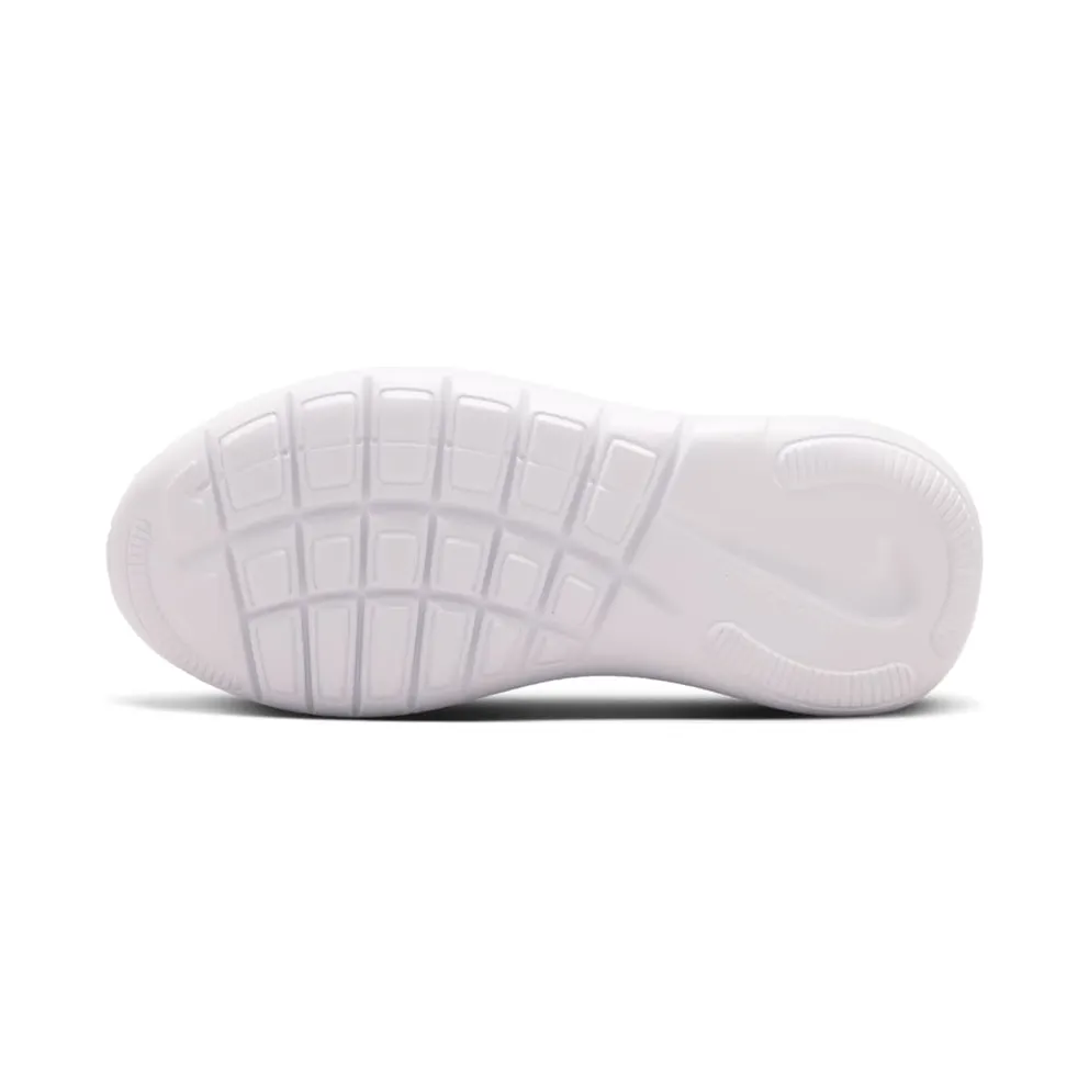 Nike Flex Runner 4 White Safety Orange Black Logo Print (IO9507-100)