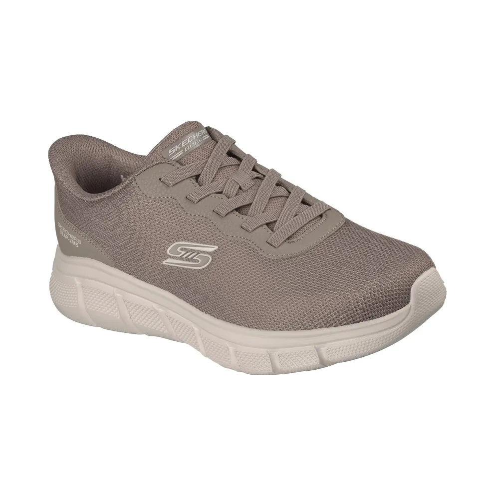 Skechers Slip-ins: BOBS Sport B Flex – Glacial Edge Sneaker Donker Taupe