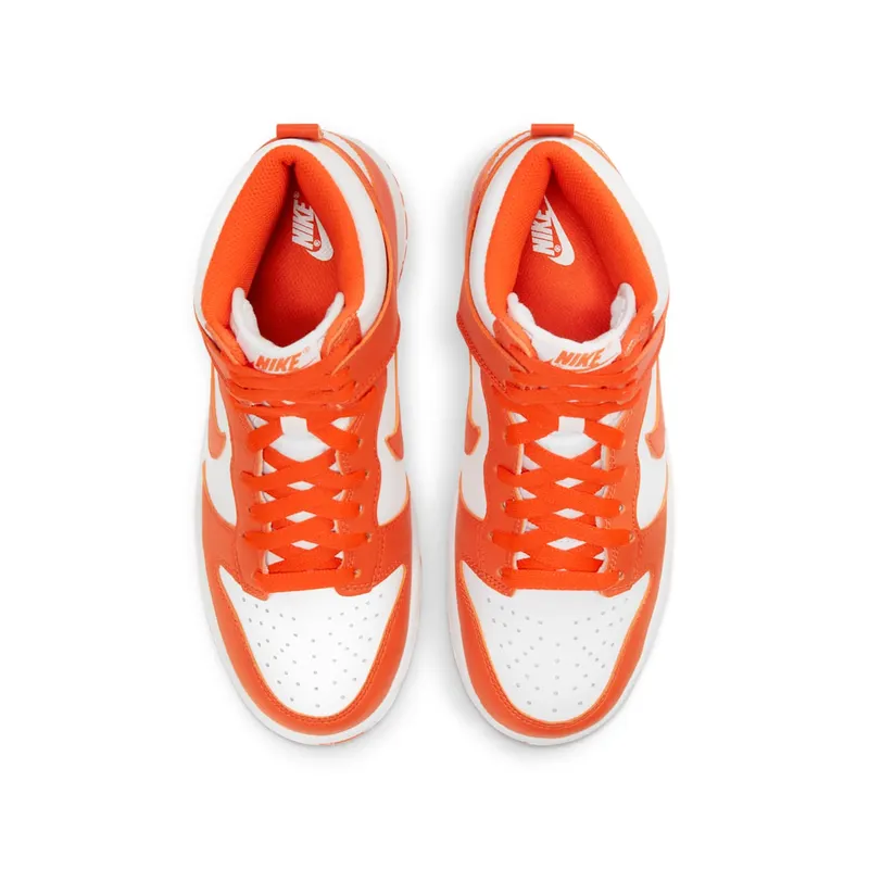 Nike Dunk High SP Syracuse (GS) (2021) – “White / Orange” (DB2179-100)