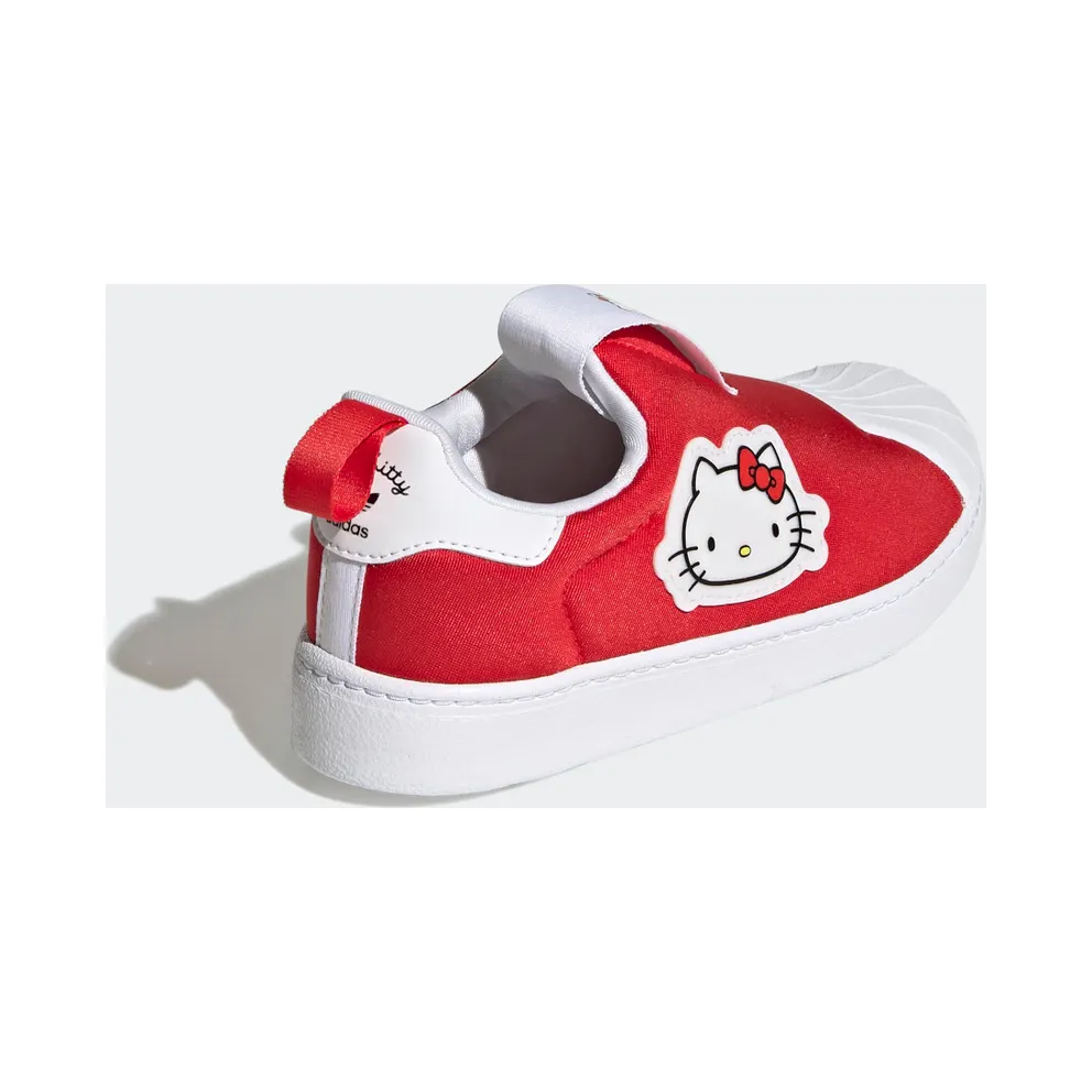 Adidas HELLO KITTY SUPERSTAR 360 SHOES Vivid Red / Cloud White / Core Black (GY9211)