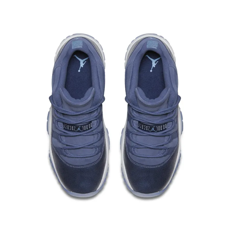Jordan 11 Retro Low Blue Moon (GS) Blue Moon/Polarized Blue-Binary Blue (580521-408)