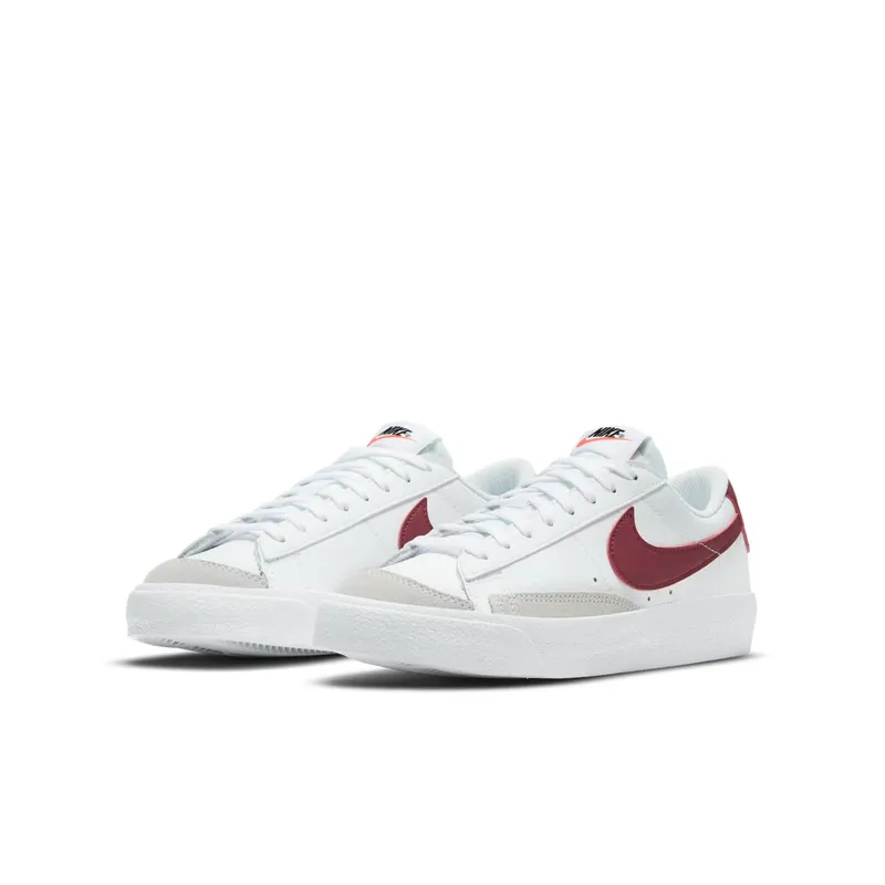 Nike Blazer Low 77 White Team Red (GS) (DA4074-102)
