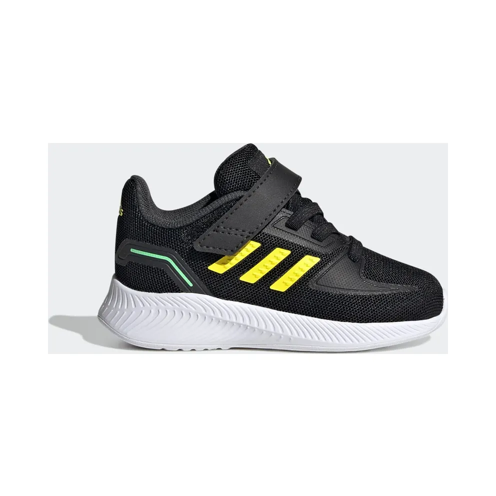 Adidas Runfalcon 2.0 Core Black / Beam Yellow / Beam Green (HR1400)