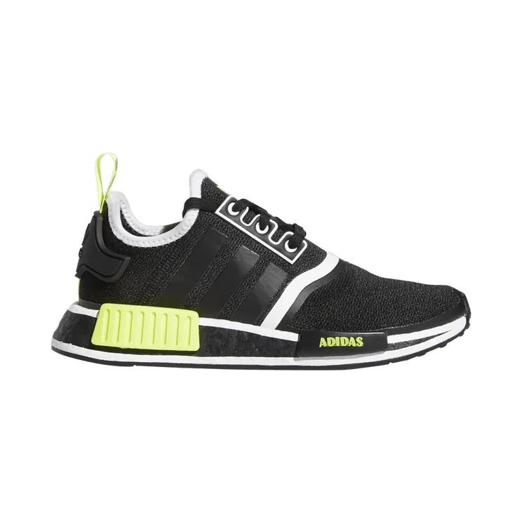 adidas NMD R1 Black Solar Yellow (GS) (GY5060)