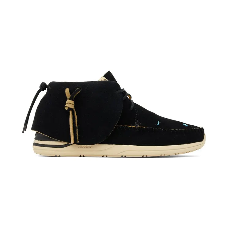 Visvim Beige Lhamo Folk Sneakers (0122102002003)