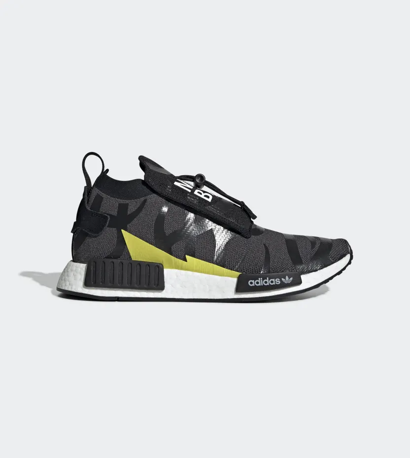 Adidas Neighborhood x A Bathing Ape x NMD_TS1 PK ‘Stealth’ Black/Grey/White (EE9702)