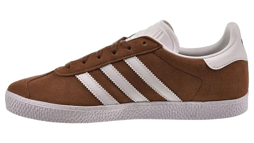 Adidas Gazelle GS “Preloved Brown / Cloud White” (IF9802)