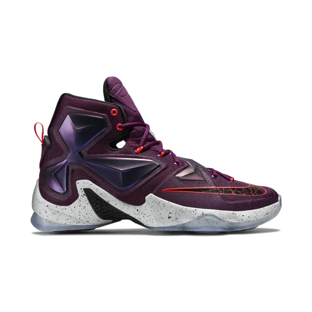Nike LeBron 13 Written In the Stars Mulberry/Black-Pure Platinum-Vivid Purple (807219-500)