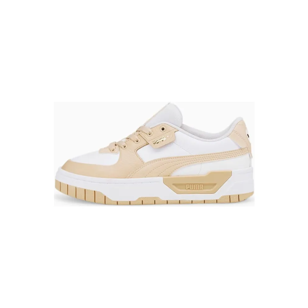 PUMA Cali Dream Lth Women’ White/Shifting Sand (383157-06)