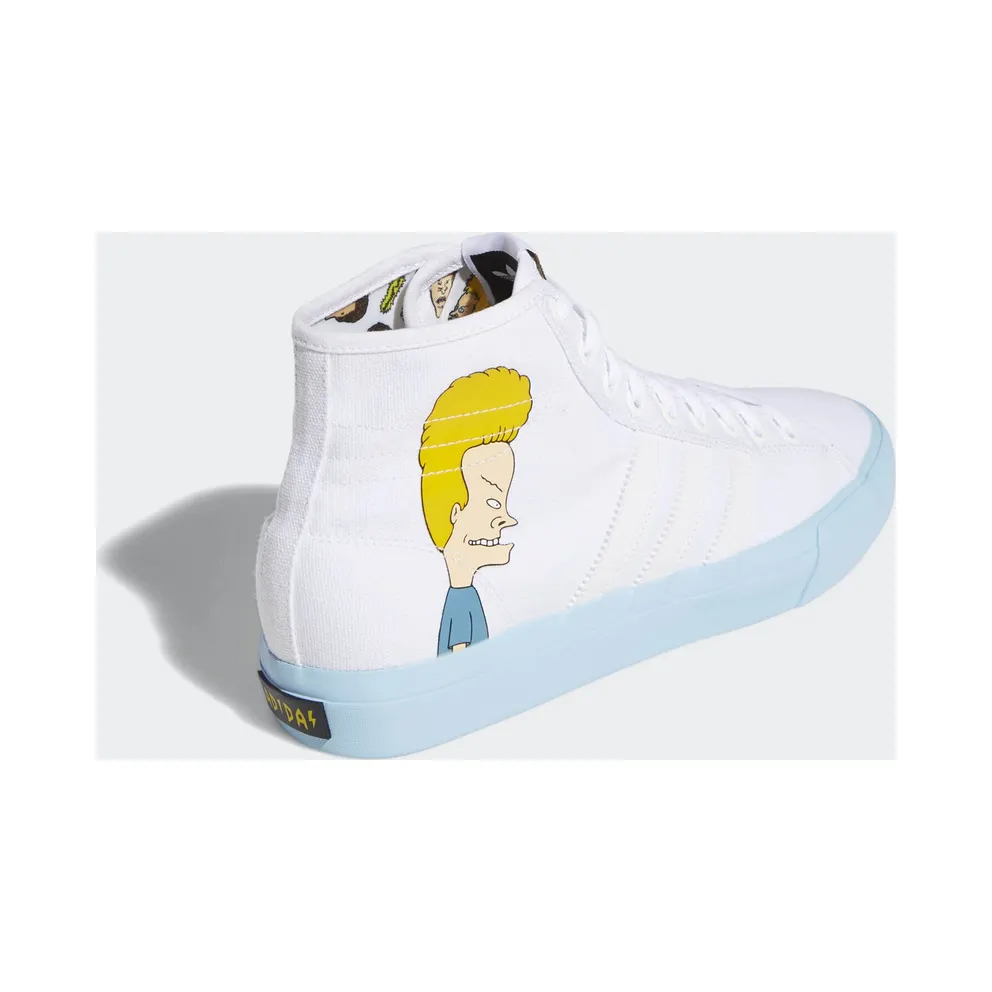 adidas Matchcourt Hi Beavis and Butt-head Cloud White/Icey Blue/Core Black (DB3379)