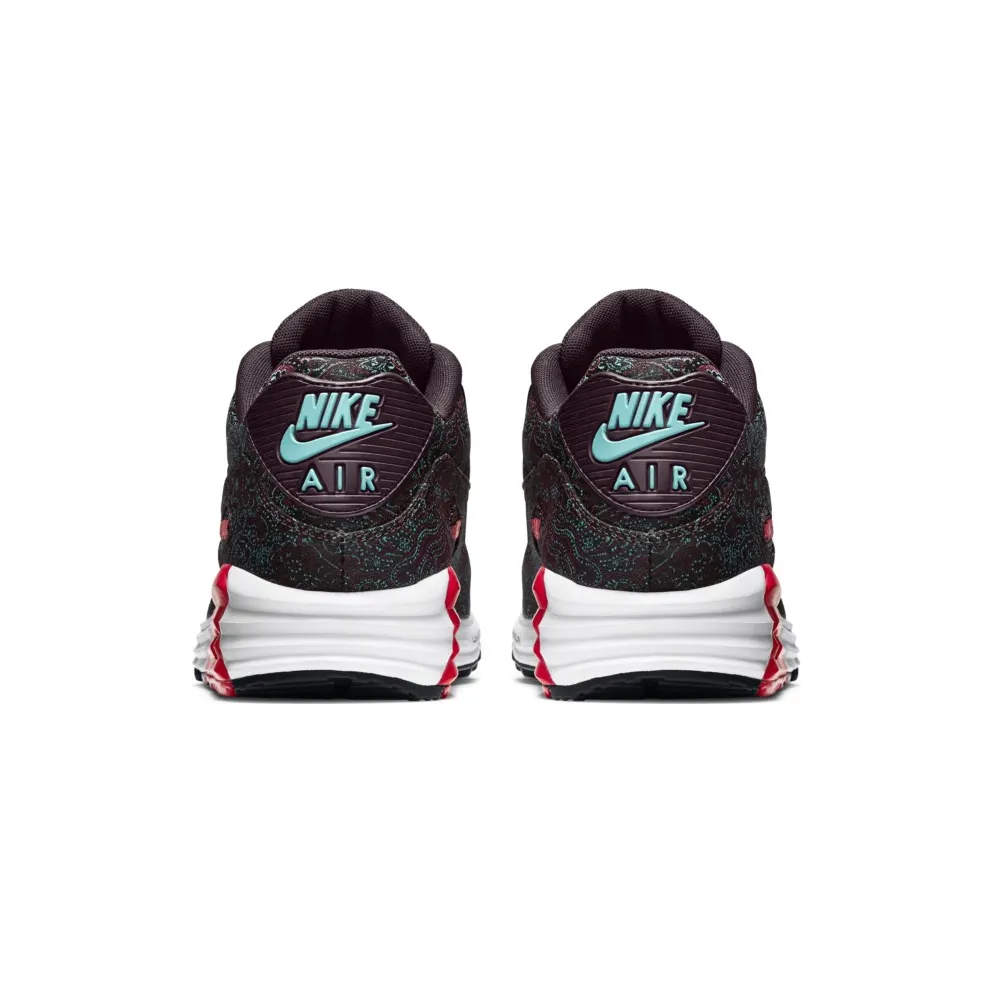 Nike Air Max Lunar90 Burgundy-Paisley Deep Burgundy/Challenge Red/Fuchsia Force (705068-601)
