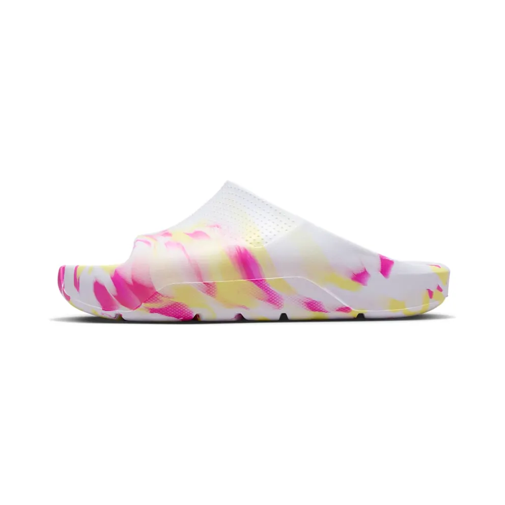 Jordan Post Slide White Laser Fuchsia Light Laser Orange (FZ3154-156)