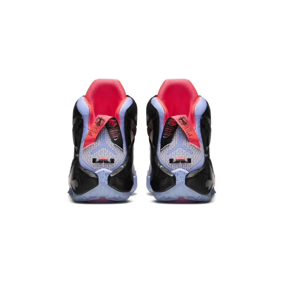 Nike LeBron 12 Easter Aluminum/Sunset Glow-Hot Lava-Black (684593-488)