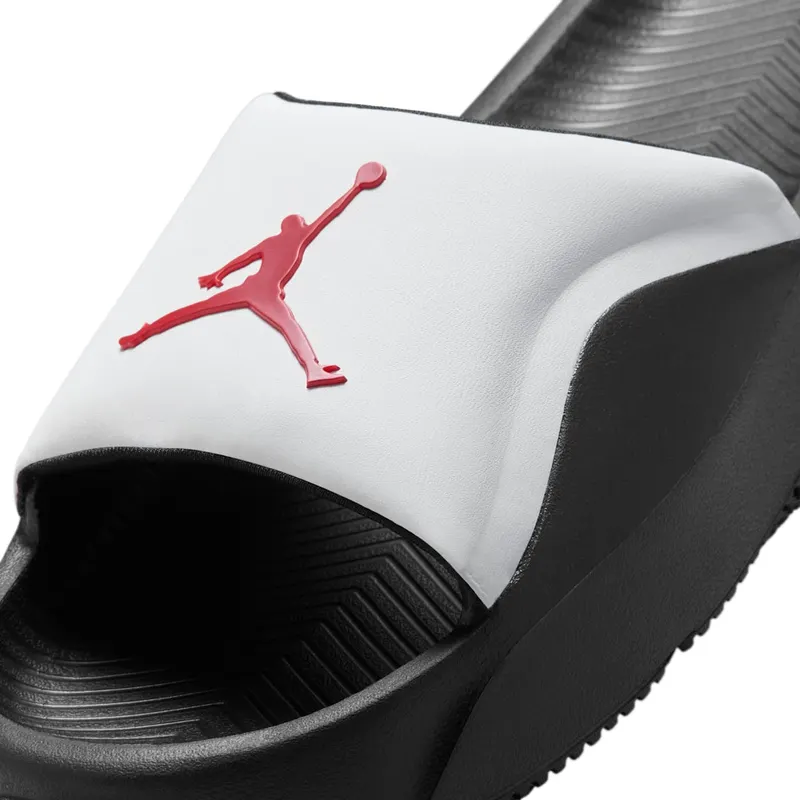 Jordan Franchise Slide White Black Gym Red (HF4490-101)