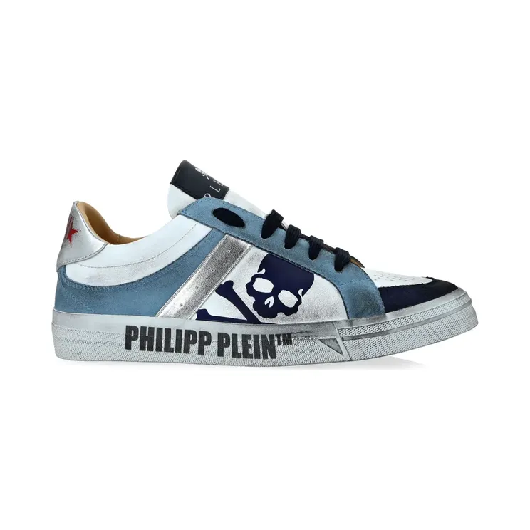 Philipp Plein Retrokickz TM leren “Black” (FADSUSC0633PLE005N)