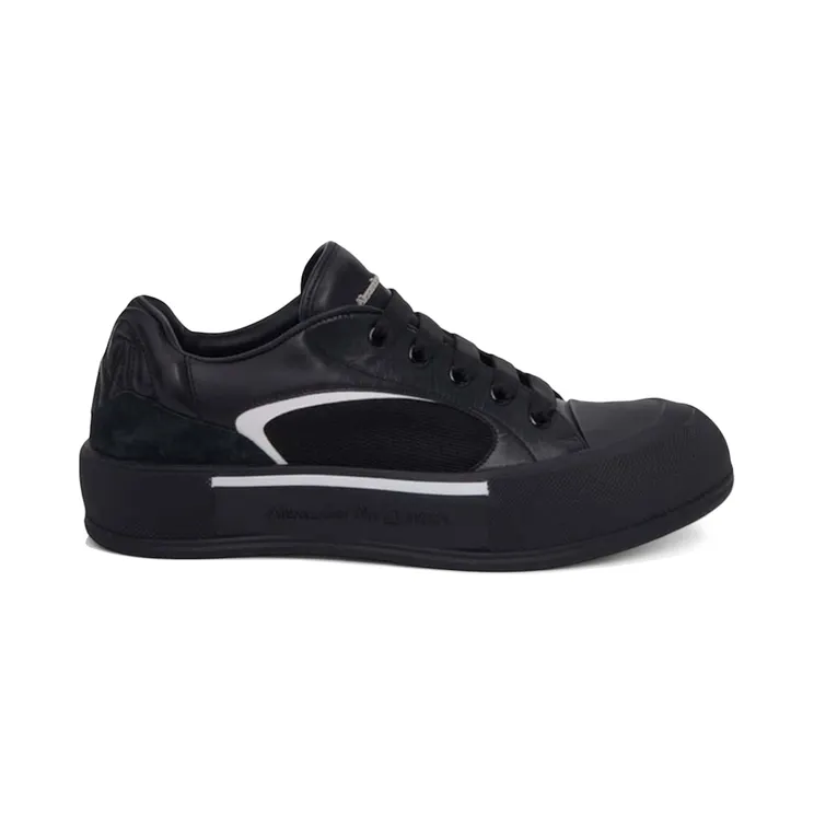 Alexander McQueen Skate Deck Plimsoll Black White (777241 W4SS3 1070)