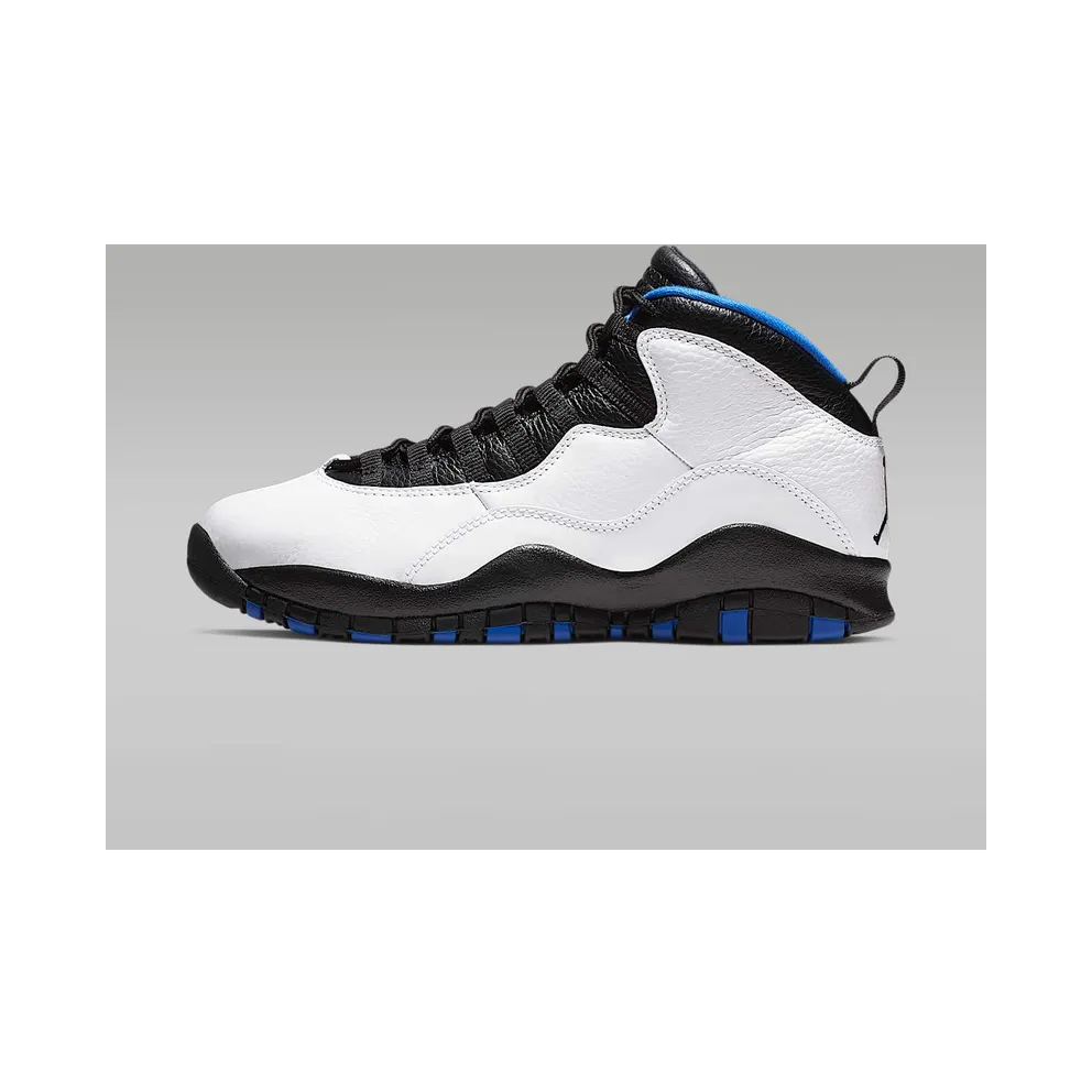 Jordan 10 Retro Orlando White/Black-Royal-Metallic Silver (310805-108)