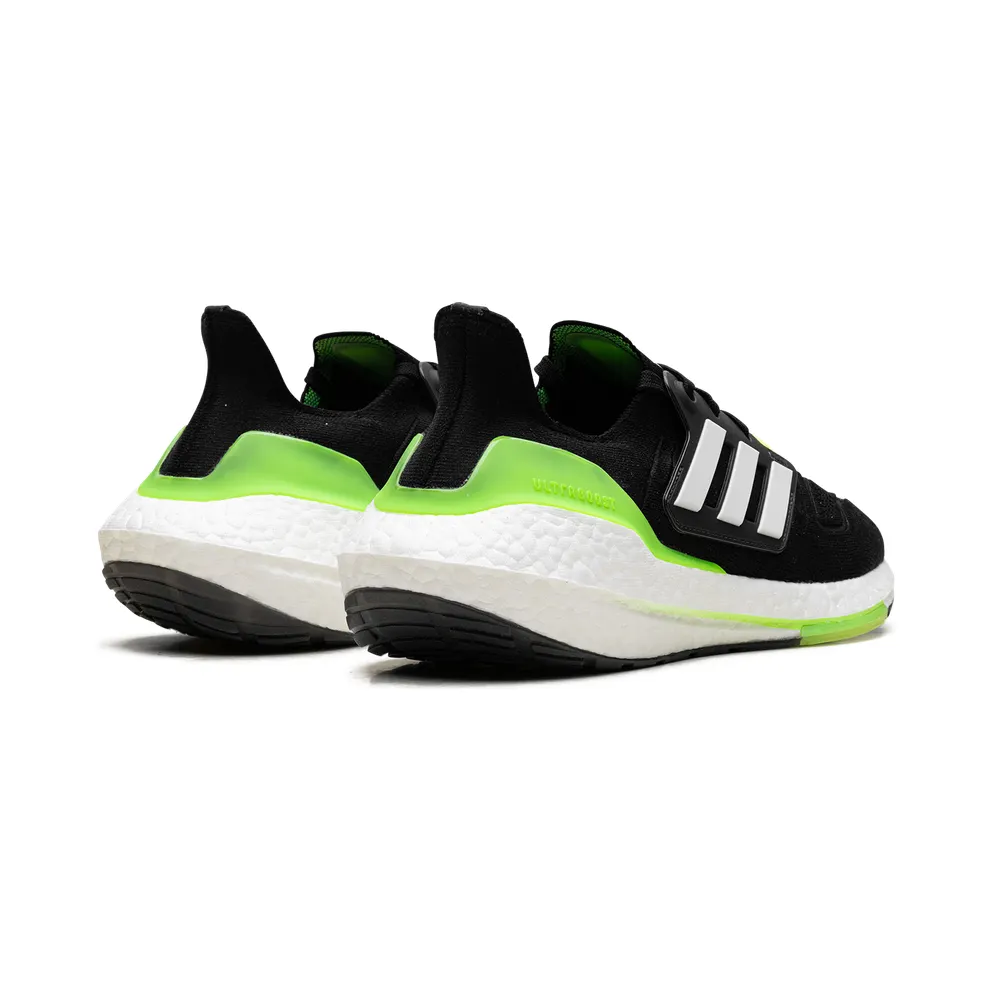 Adidas Ultraboost 22 Core Black / Cloud White / Solar Green (GX6640)