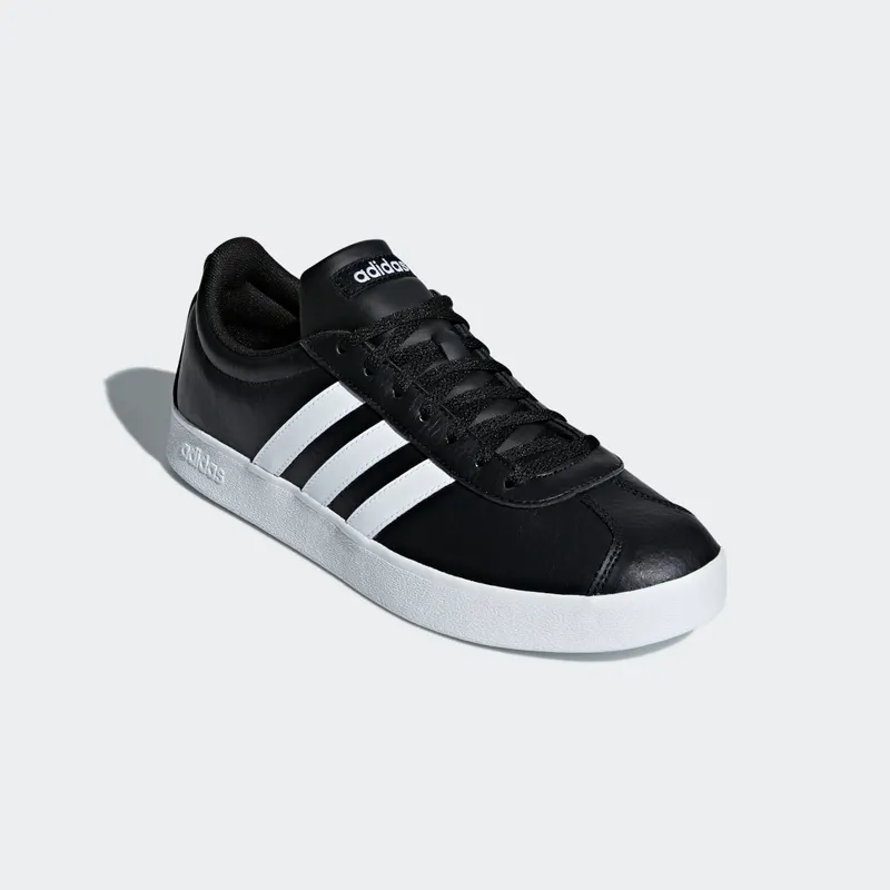 Adidas VL Court 2.0 Core Black / Cloud White / Cloud White (B43814)