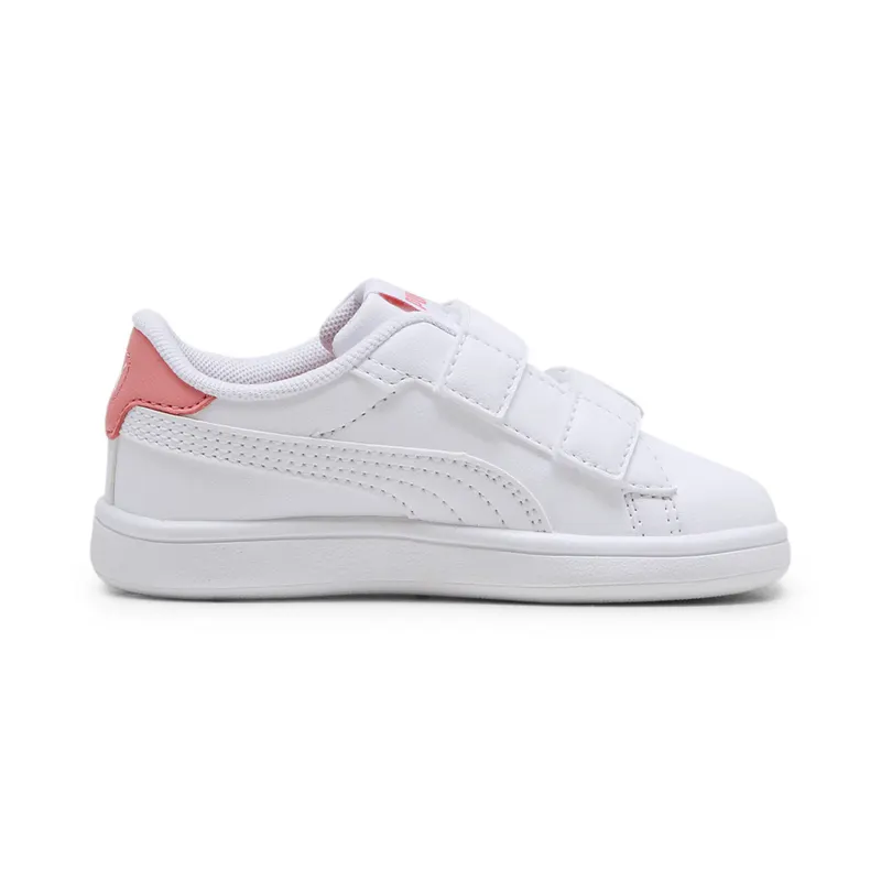 Puma Smash 3.0 Badges “Puma White / Passionfruit” (397287_01)