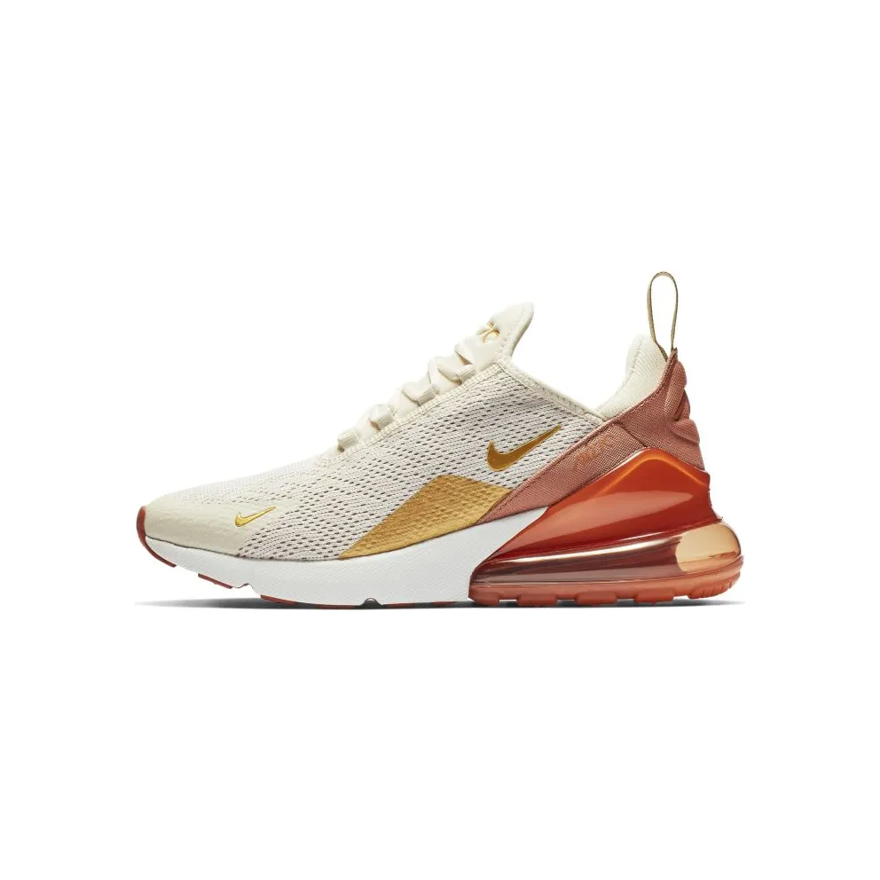 Nike Air Max 270 Light Cream Terra Blush (W) Light Cream/Terra Blush-Dusty Peach-Metallic Gold (AH6789-203)