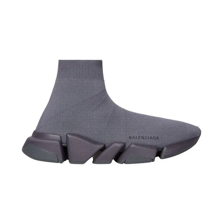 Balenciaga Speed 2.0 Dark Grey Recycled Knit (617239W2DB12390)