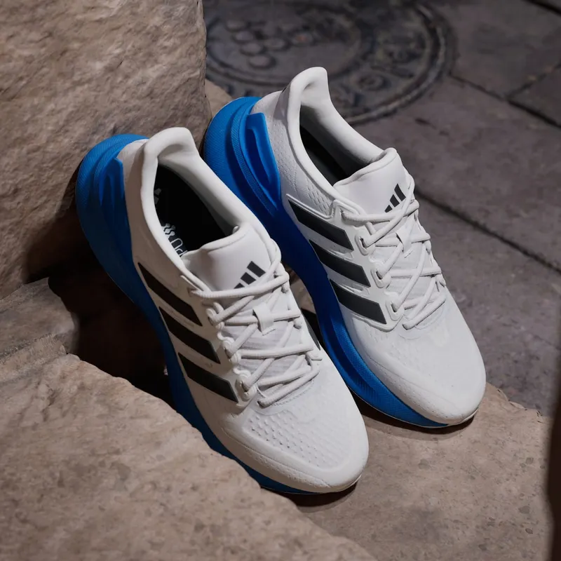 adidas UltraRun 5 Crystal White Black Blue (JQ6943)