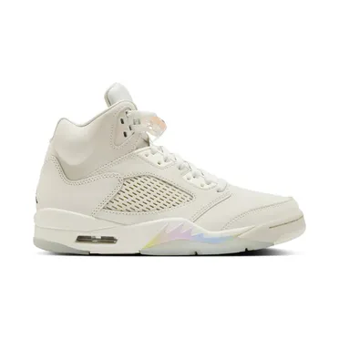 Air Jordan 5 White/Fire Red/White/Vintage Green/Rose (HF3183-001)
