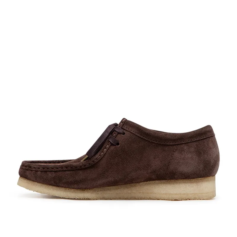 Clarks Originals Wallabee Dark Brown Suede (26156606)