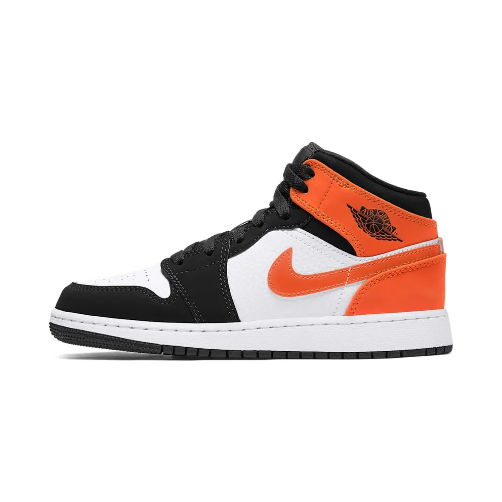 Air Jordan Nike AJ I 1 Mid Shattered Backboard (GS) (2019) (554725-058)