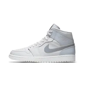 Air Jordan 1 Mid SE Light Bone Reflective “Light Bone / Reflect Silver / Sail / Grey Fog” (852542-003)