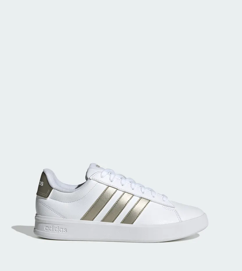 Adidas GRAND COURT 3.0-SCHOENEN Cloud White / Cyber Metallic / Cloud White (IH1488)