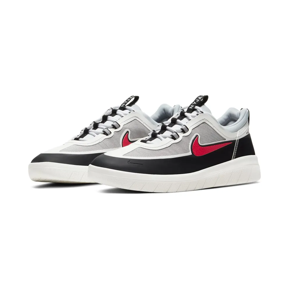 Nike SB Nyjah Free 2 Spiridon Black/Metallic Silver-Black-Sport Red (BV2078-002)