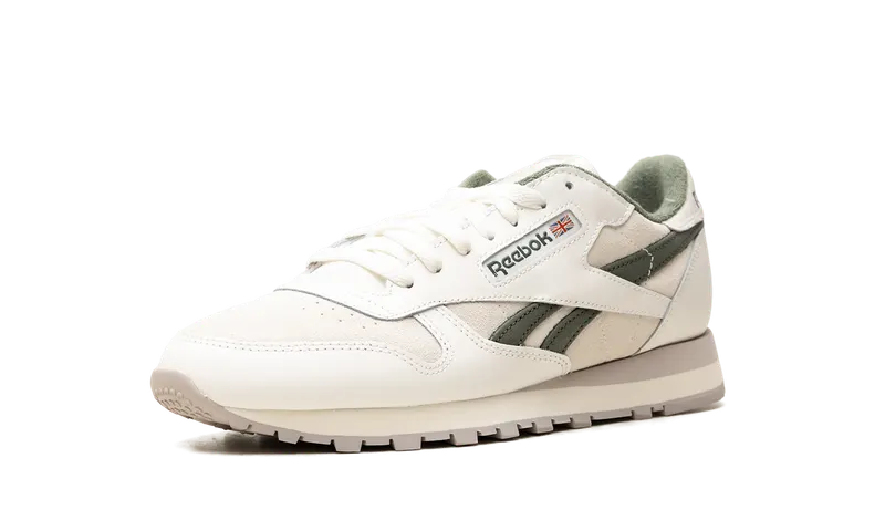 Reebok Classic Leather “Chalk/Chalk/Green” (100209-516)