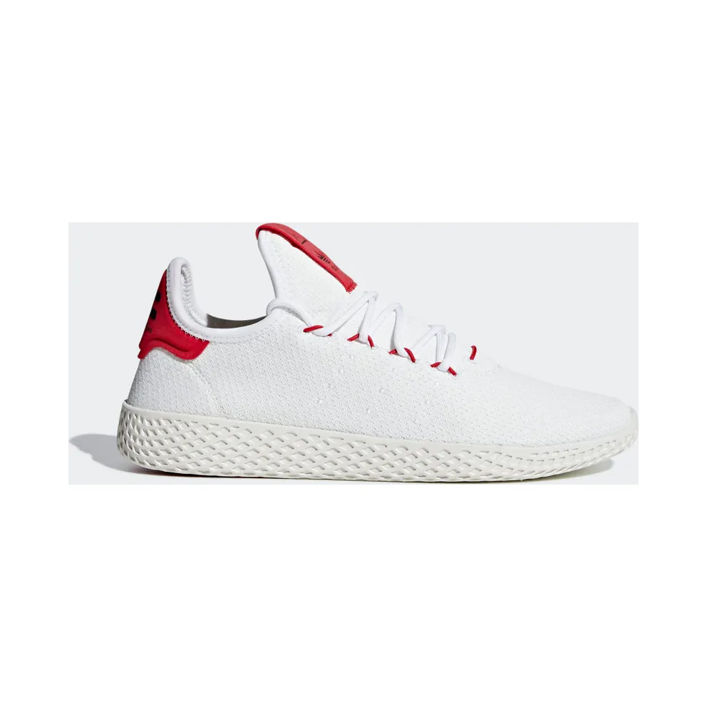 adidas Pharrell Williams Tennis HU Schuh Cloud White / Scarlet / Chalk White (BD7530)