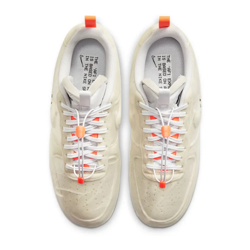 Nike Air Force 1 Experimental Sail Sail/White/Atomic Orange (CV1754-100)