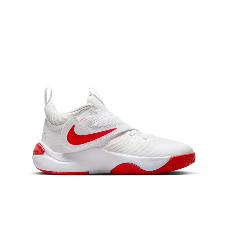 Nike Team Hustle D 11 Summit White Track Red (DV8996-102)