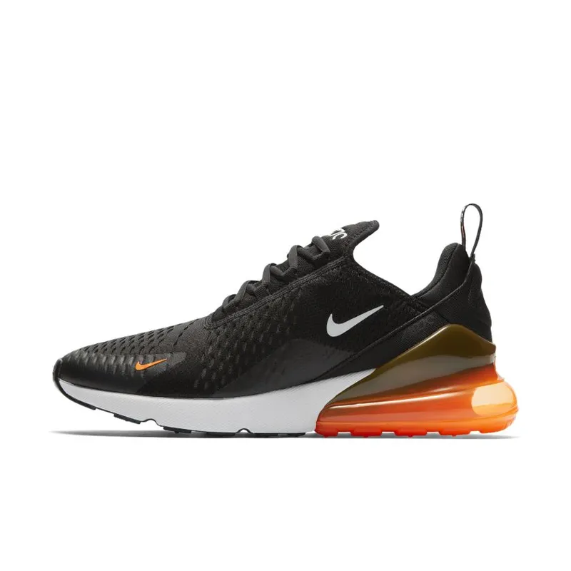 Nike Air Max 270 Black White Total Orange Black/White-Total Orange (AH8050-014)