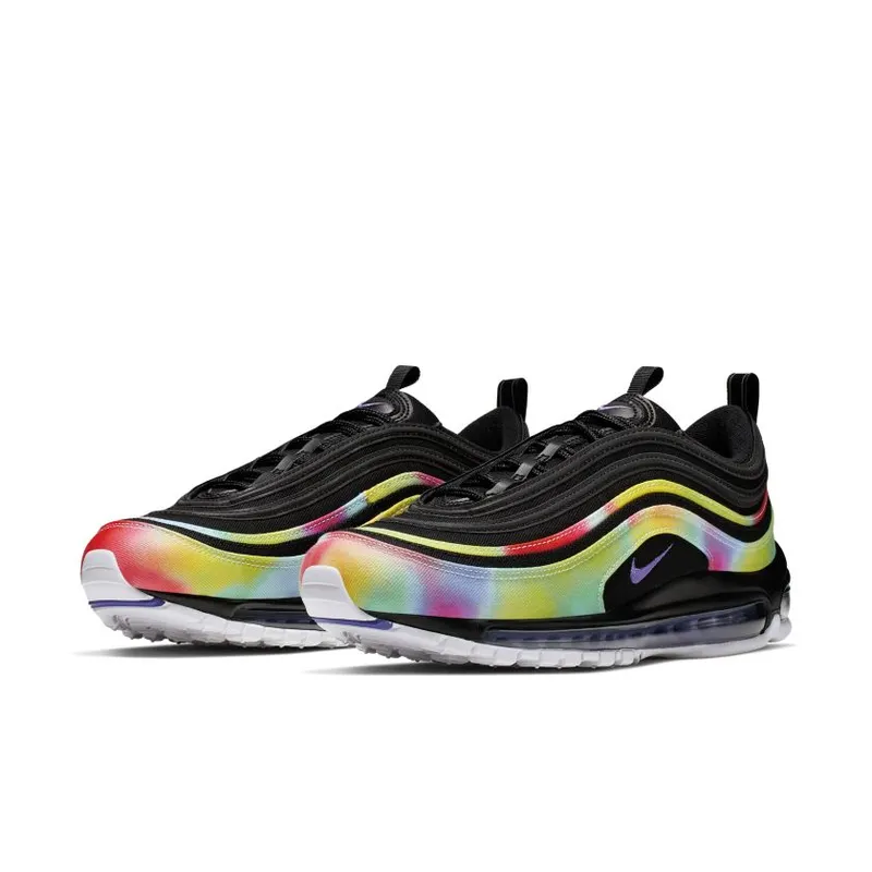 Nike Air Max 97 Tie Dye Black Black/Multi-Color (CK0841-001)