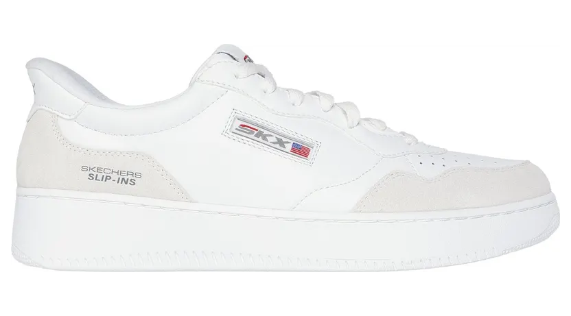 Skechers Slip-ins: Sport Court 2.0 – Konor Sneaker Wit