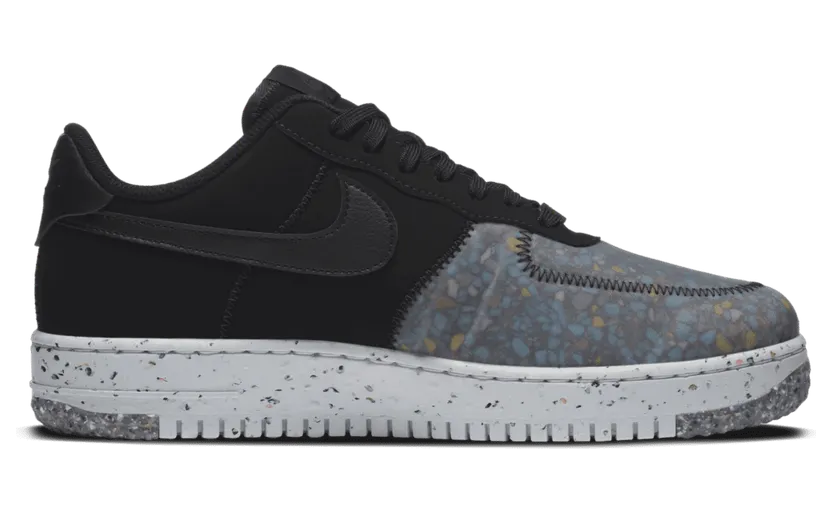 Nike Air Force 1 Crater ‘Black Photon Dust’ Black/Photon Dust/Dark Smoke Grey/Black (CZ1524-002)