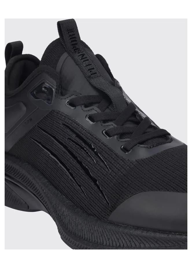 Plein Sport PS/Sprint-78 Mesh And Rubber Sneakers Black (FAESUSC0748STE003N0202) (3)
