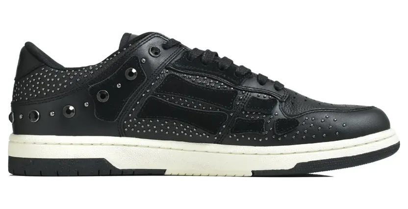 Amiri Skel mit Nieten “Black” (AMFOSR1170)