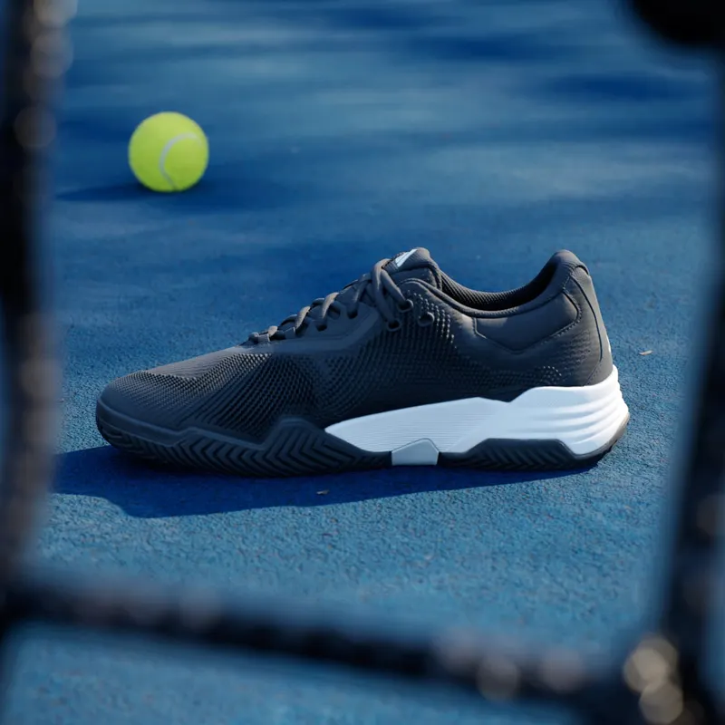 Adidas Solematch Control 2 Tennis Shoes Core Black / Cloud White / Silver Metallic (IF9112)